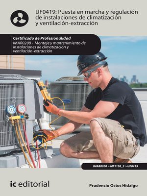 cover image of Puesta en marcha y regulación de instalaciones de climatización y ventilación-extracción. IMAR0208